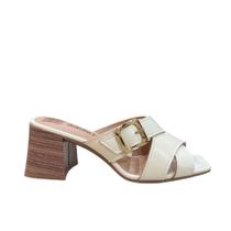 Tamanco Dakota Y9752 Feminino Salto Grosso Fivela Elegante Tamanco Dakota Y9752 Feminino Salto Grosso Fivela Elegante