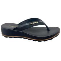 Tamanco De Dedo Feminino Salto Medio Anabela Azaleia 18908