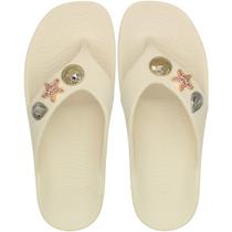 Tamanco De Dedo Zaxy Zen Apliques Feminino