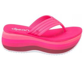 Tamanco Dijean Anabela Plataforma Conforto Listras 382 33/41 Tamanco Dijean Anabela Plataforma Conforto Listras 382 33/41