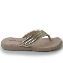 Tamanco fem anabela comfort flex 2460401-1