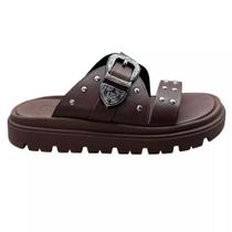 Tamanco Fem Moleca Papete Marrom Chocolate 5504.103