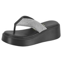 Tamanco Feminino Anabela Medio Conforto Festa Vizzano