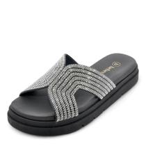 Tamanco Feminino Bebece Flatform REF: T2210-126 STRASS Tamanco Feminino Bebece Flatform REF: T2210-126 STRASS