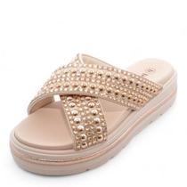 Tamanco Feminino Bebecê Flatform REF: T2230-406 NAPA-ENFEITE