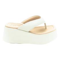 Tamanco Feminino Beira Rio 8530.100 - Branco Tamanco Feminino Beira Rio 8530.100 - Branco