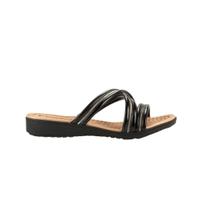 Tamanco Feminino Campesi Cp501 Anabela Preto