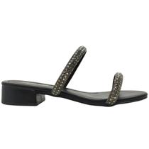 Tamanco Feminino Casual Dia a Dia com Strass Salto Baixo Ft Ana Castela Sua Cia 8356.15710 Tamanco Feminino Casual Dia a Dia com Strass Salto Baixo Ft Ana Castela Sua Cia 8356.15710