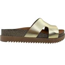 Tamanco Feminino Casual Dia a Dia Passeio Flatform Conforto Moleca 5500.100