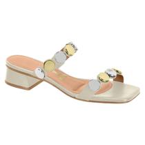 Tamanco Feminino Casual Salto Baixo Vizzano 6454-131