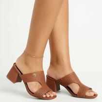 Tamanco Feminino casual Salto bloco grosso médio modare ultraconforto