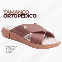 Tamanco Feminino Chinelo Massageador Papete Plataforma Confort