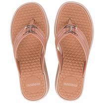Tamanco feminino conforto anabela azaleia jane