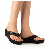 tamanco feminino dakota anabela salto medio