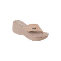 Tamanco Feminino Dijean Plataforma Nude