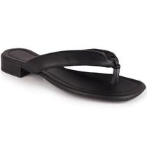 Tamanco Feminino Flat Chinelo de Dedo Sandalia Feminina Salto Baixo Tiras Grossas Poofy Tamanco Feminino Flat Chinelo de Dedo Sandalia Feminina Salto Baixo Tiras Grossas Poofy