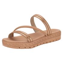 Tamanco feminino flat moleca 5539105 Tamanco feminino flat moleca 5539105