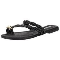 Tamanco feminino flat moleca 5570102 Tamanco feminino flat moleca 5570102