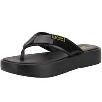 Tamanco feminino flat trend zaxy 19121