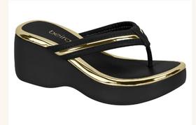 Tamanco feminino Flatform Confort - Beira rio