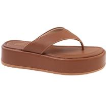 Tamanco Feminino Flatform Plataforma De Dedo Confortável Dia A Dia Via Angel 8401