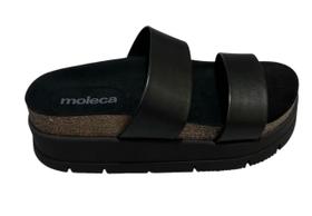 Tamanco Feminino Flatform Plataforma Slide Moleca Original