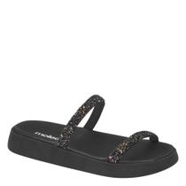 Tamanco Feminino Flatform Sandália Conforto Moleca 5507.100