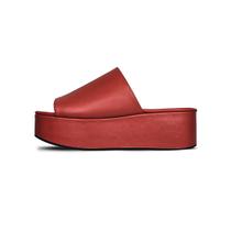 Tamanco Feminino FlatForm Vermelho