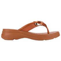 Tamanco Feminino Kiara Marrom Pecan Ocre Azaleia 19353-BW400