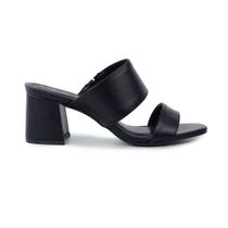 Tamanco Feminino Lugo Couro Preto - 0332