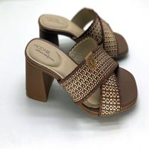 Tamanco Feminino Modare avelã Salto bloco 7172.128 Tamanco Feminino Modare avelã Salto bloco 7172.128