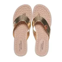 Tamanco Feminino Modare Ortopédico Ultraconforto Dourado Tamanco Feminino Modare Ortopédico Ultraconforto Dourado