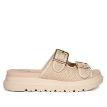 Tamanco Feminino Modare Soft Touch Creme/Dourado Tamanco Feminino Modare Soft Touch Creme/Dourado