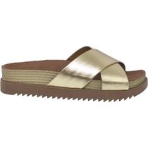 Tamanco Feminino Papete Casual Dia a Dia Passeio Trabalho Flat Form Conforto Moleca 5500.215