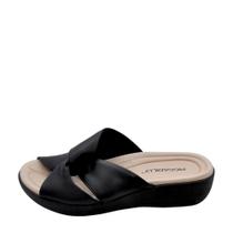 Tamanco Feminino Piccadilly Anabela Fascite REF: 239023 NAPA STRETCH