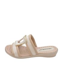 Tamanco Feminino Piccadilly Anabela REF: 500407 NAPA STRECH-VERNIZ
