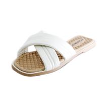 Tamanco Feminino Piccadilly Rasteiro REF: 355006 Stretch-Metal