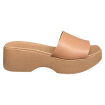 Tamanco Feminino Plataforma Casual Slide Moleca 5503.100