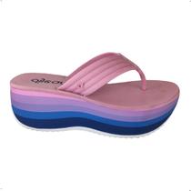 Tamanco Feminino plataforma dedo alto Dijean Estilo 382