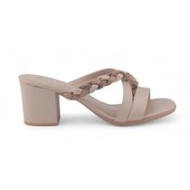 Tamanco Feminino Ramarim 24-31201 Salto Bloco Strass