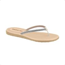 Tamanco Feminino Rasteiro Beira Rio Creme