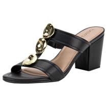 Tamanco feminino salto grosso beira rio 8280691