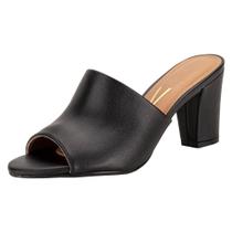 Tamanco feminino salto grosso vizzano 6262455