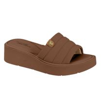 Tamanco Feminino Slide Plataforma Conforto Modare 7226100 Cor:AvelãTamanho:37