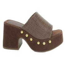 Tamanco Feminino Suzana Santos 4584.88313 - Marrom Tamanco Feminino Suzana Santos 4584.88313 - Marrom