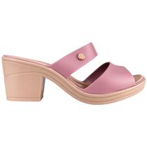 Tamanco Feminino Tiras Miss Miss Plataforma SaltoBaixo