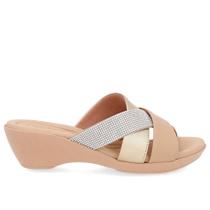 Tamanco Feminino Usaflex Ortopédico Anatômico Anabela Baixo