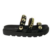 Tamanco Feminino Vizzano Flat de Pelica Tamanco Feminino Vizzano Flat de Pelica