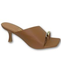 Tamanco Feminino Vizzano Salto Fino Médio Elegante Confortável