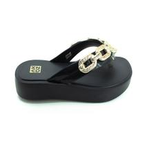Tamanco Feminino Zaxy Chain - Preto Tamanco Feminino Zaxy Chain - Preto